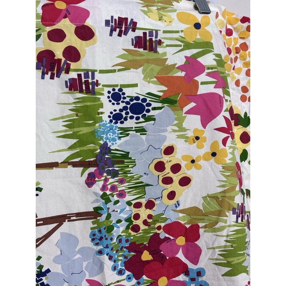 Pottery Barn Woodland Paint By Numbers Std Shams Green White Pink Blue Green Red